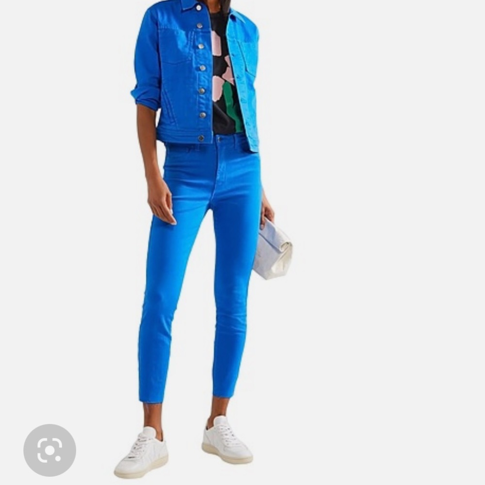 L’Agence margot cobalt blue jeans size 23